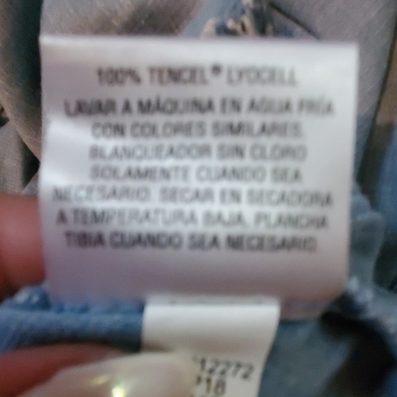 Maison Jules jean look dress size 10 New with tags - Picture 7 of 8